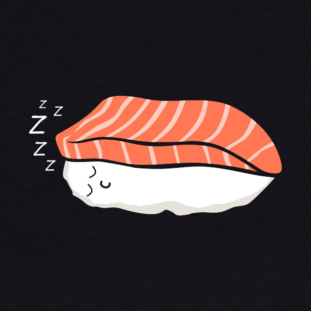 Sleepy Sushi for Asian Food Lover by Shirtttee